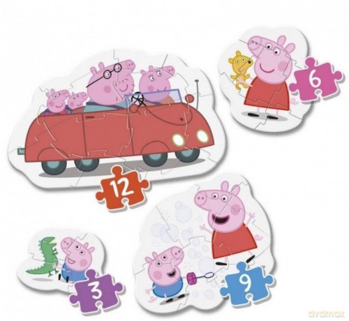 CLEMENTONI Moje pierwsze puzzle Świnka Peppa [PUZZLE]