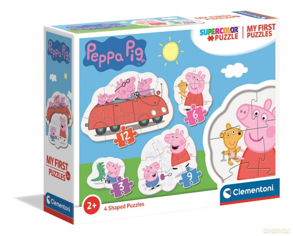 CLEMENTONI Moje pierwsze puzzle Świnka Peppa [PUZZLE]