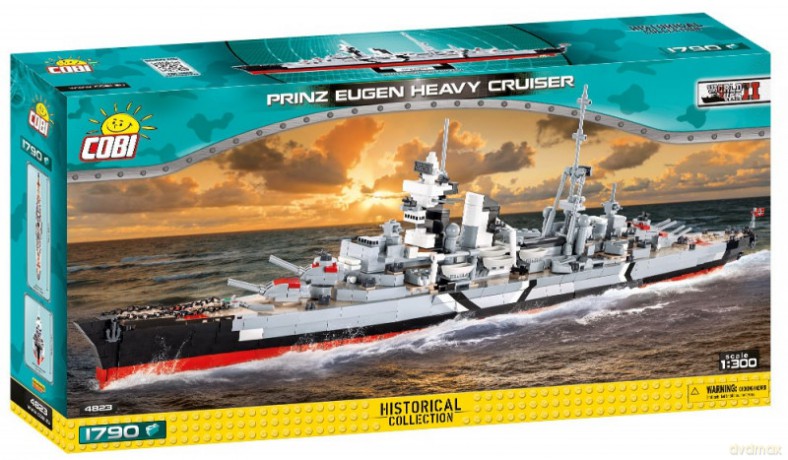 COBI 1790 el. Okręt Prinz Eugen [KLOCKI]
