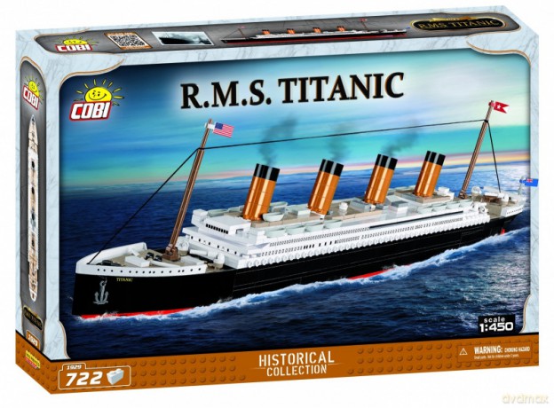 COBI 722 el. RMS Titanic 1:450 [KLOCKI]