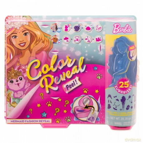 Lalka Barbie Color Reveal Fantazja Syrena Lalka