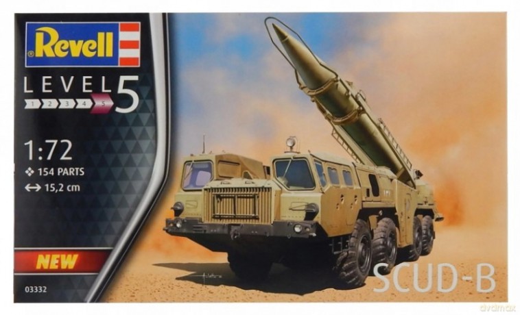 Model plastikowy Pojazd SCUD-B
