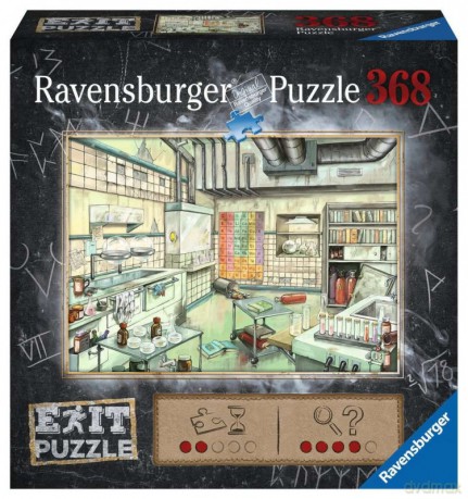 RAVENSBURGER 368 el. Exit Laboratorium [PUZZLE]