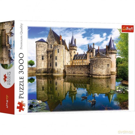 TREFL 3000 el. Zamek Scully-sour-Loire Francja [PUZZLE]
