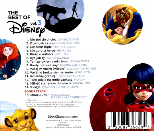 Best Of Disney vol. 2-3 Pakiet [2CD]