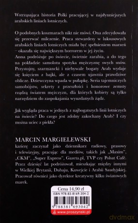 Była arabską stewardesą (pocket) - Marcin Margielewski [KSIĄŻKA]