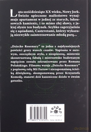 Dziecko Rosemary - Ira Levin [KSIĄŻKA]