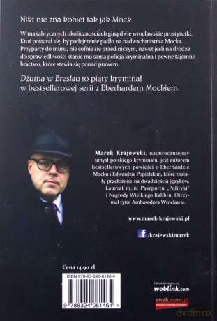 Dżuma w Breslau (pocket) - Marek Krajewski [KSIĄŻKA]