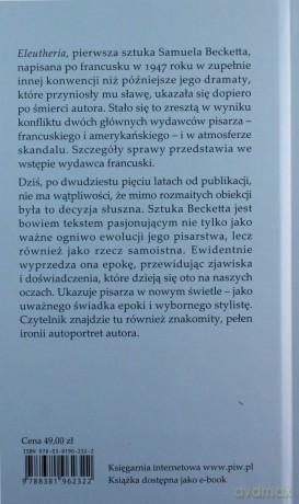 Eleutheria - Samuel Beckett [KSIĄŻKA]