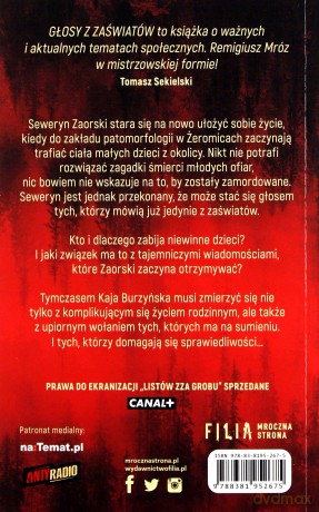 Głosy z zaświatów (pocket) - Remigiusz Mróz [KSIĄŻKA]