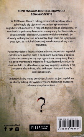 Iluzjonista. Seria z Gerardem Edlingiem (Tom 2) (pocket) - Remigiusz Mróz [KSIĄŻKA]