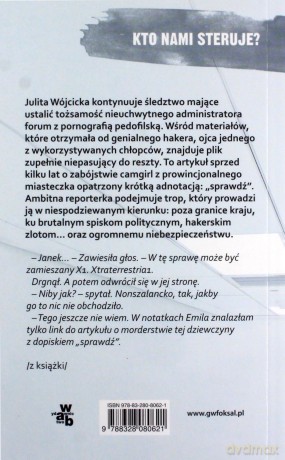 Kimkolwiek jesteś ukryta sieć (Tom 2) (pocket) - Jakub Szamałek [KSIĄŻKA]