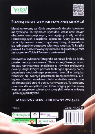 Masaż tantryczny. Stymulująca moc erotycznego dotyku - Kalashatra Govinda [KSIĄŻKA]