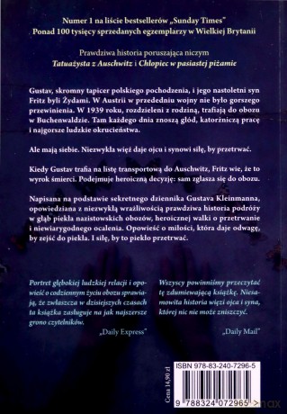 O chłopcu który poszedł za tatą do Auschwitz prawdziwa historia (pocket) - Jeremy Dronfield [KSIĄŻKA]