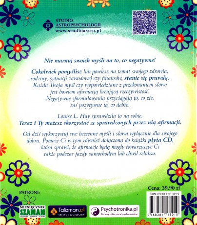 Pokochaj swoje życie. Nauka skutecznych afirmacji z Louise Hay - Louise L. Hay [KSIĄŻKA]