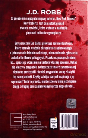 Śmierć i mrok (pocket) - J. D. Robb [KSIĄŻKA]