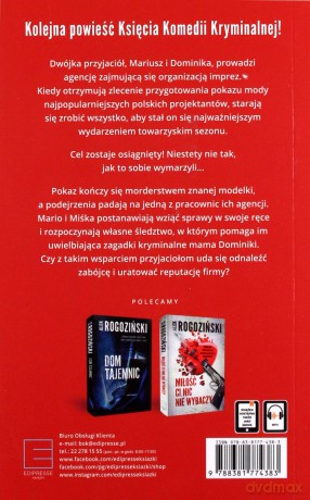 Śmierć w blasku fleszy (pocket) - Alek Rogoziński [KSIĄŻKA]
