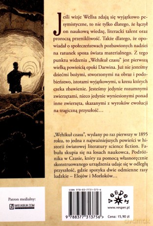 Wehikuł czasu - Herbert George Wells [KSIĄŻKA]