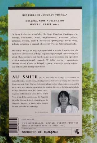 Wiosna. Pory roku (Tom 3) - Ali Smith [KSIĄŻKA]