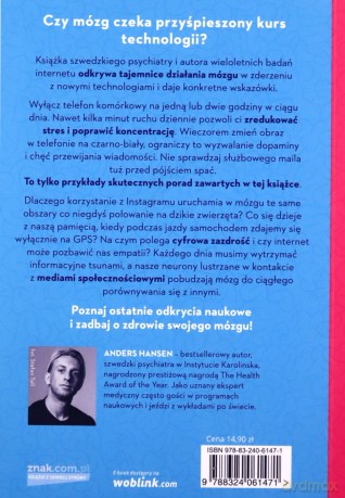 Wyloguj swój mózg. Jak zadbać o swój mózg w dobie nowych technologii (pocket) - Anders Hansen [KSIĄŻKA]