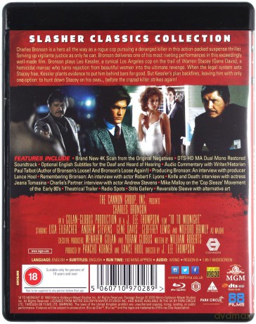 10 To Midnight (10 minut do północy) [Blu-Ray]