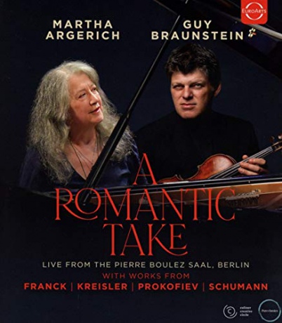 Martha Argerich & Guy Braunstein: A Romantic Take - Martha Argerich & Guy Braunstein In Concert [Blu-Ray]