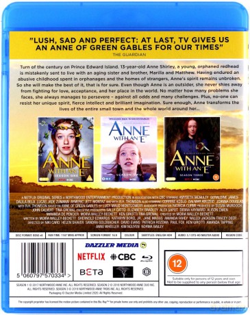 Anne With An E Season 1-3 (Ania, nie Anna) [BOX] [8xBlu-Ray]