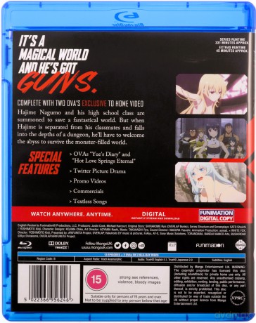 Arifureta: From Commonplace to World's Strongest Season 1 [2xBlu-Ray]
