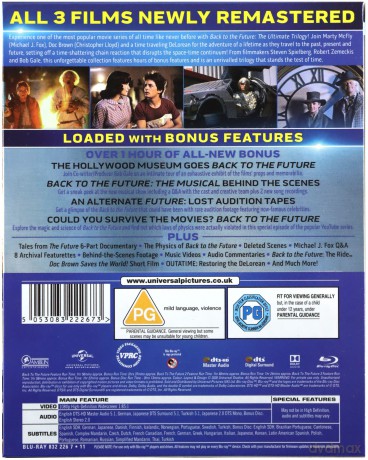 Powrót do przyszłości 1-3 Trylogia [4xBlu-Ray]