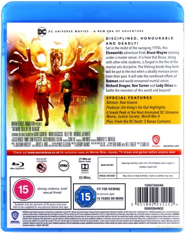 Batman: Soul Of The Dragon [Blu-Ray]