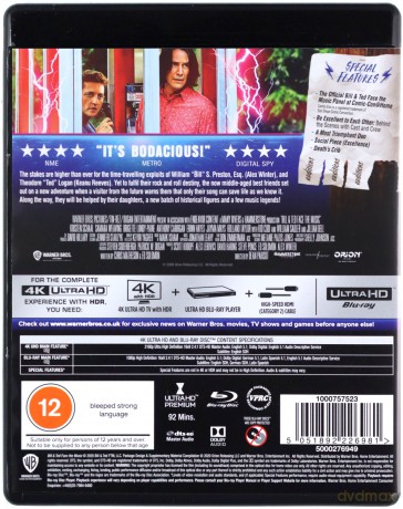 Bill & Ted Face The Music (Bill i Ted ratują wszechświat) [Blu-Ray 4K]+[Blu-Ray]