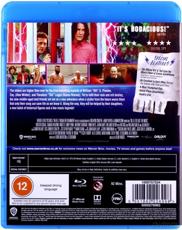 Bill & Ted Face The Music (Bill i Ted ratują wszechświat) [Blu-Ray]