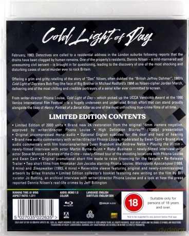 Cold Light Of Day (Limited) [Blu-Ray]