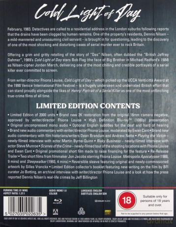 Cold Light Of Day (Limited) [Blu-Ray]