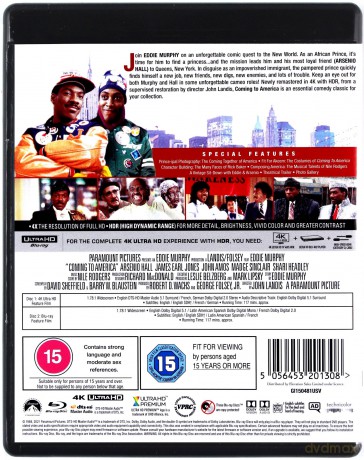 Coming To America (Książę w Nowym Jorku) [Blu-Ray 4K]+[Blu-Ray]