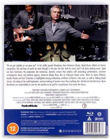 David Byrne's American Utopia [Blu-Ray]