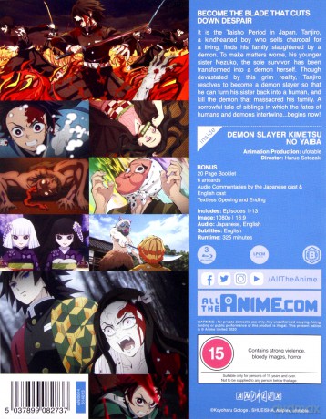 Demon Slayer: Kimetsu No Yaiba - Part 1 (Collector's Edition) [3xBlu-Ray]