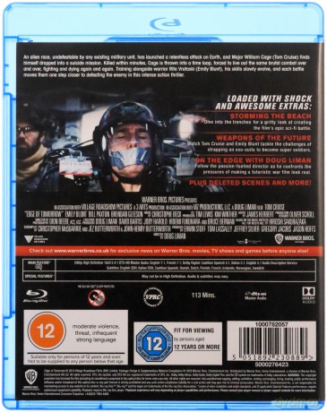 Edge Of Tomorrow (Na skraju jutra) [Blu-Ray]