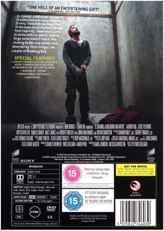 El Camino: A Breaking Bad Movie (El Camino: Film Breaking Bad) [DVD]