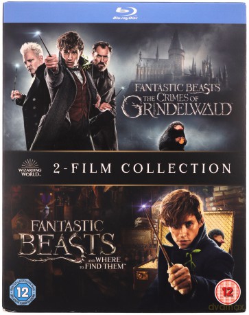 Fantastic Beasts and Where to Find Them / Fantastic Beasts: The Crimes of Grindelwald (Fantastyczne zwierzęta i jak je znaleźć / Fantastyczne zwierzęta: Zbrodnie Grindelwalda) [Blu-Ray]