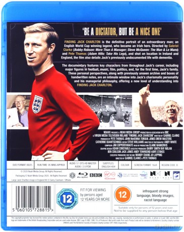 Finding Jack Charlton [Blu-Ray]