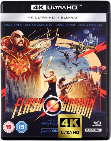Flash Gordon (40th Anniversary Edition) [Blu-Ray 4K]+[Blu-Ray]