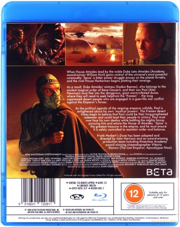 Frank Herbert's Dune (Diuna) (Remastered) [2xBlu-Ray]