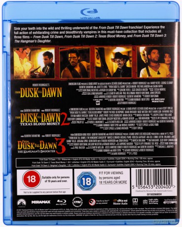 From Dusk Till Dawn 1-3 Trilogy (Od zmierzchu do świtu) [3xBlu-Ray]