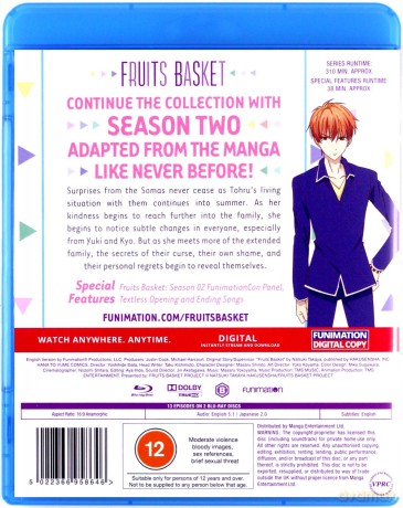 Fruits Basket Season 2 Part 1 [2xBlu-Ray]