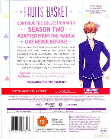 Fruits Basket Season 2 Part 1 [2xBlu-Ray]