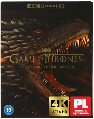 Gra o tron sezon 1-8 [BOX] [33xBlu-Ray 4K]