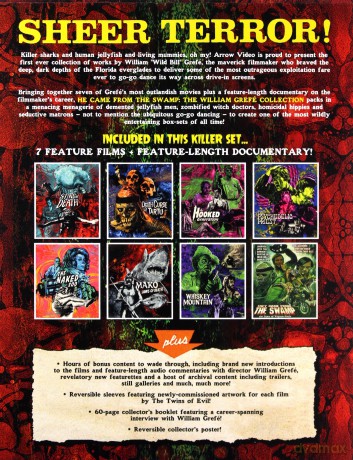 He Came From The Swamp: The William Grefe Collection (Limited) [BOX [4xBlu-Ray]