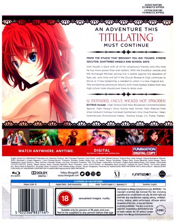High School DxD: Born Season 2 [2xBlu-Ray]