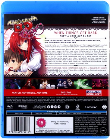 High School DxD: Born Season 3 [2xBlu-Ray]